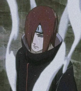⛩ emoji Nagato uzumaki⛩ By @milkshakenya Telegram sticker 14 of 27