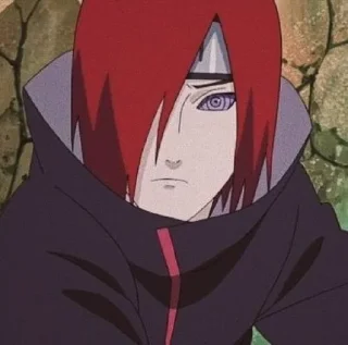 ⛩ emoji Nagato uzumaki⛩ By @milkshakenya Telegram sticker 7 of 27