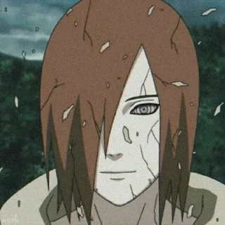 ⛩ emoji Nagato uzumaki⛩ By @milkshakenya Telegram sticker 8 of 27