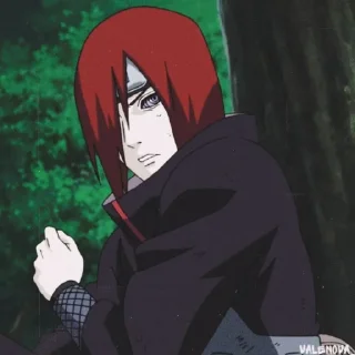 ⛩ emoji Nagato uzumaki⛩ By @milkshakenya Telegram sticker 3 of 27