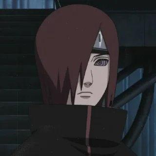 ⛩ emoji Nagato uzumaki⛩ By @milkshakenya Telegram sticker 9 of 27