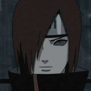 ⛩ emoji Nagato uzumaki⛩ By @milkshakenya Telegram sticker 6 of 27