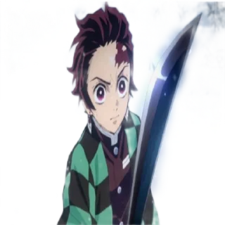 Sticker from Demon slayer