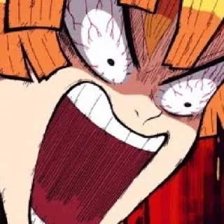 Sticker from Demon slayer