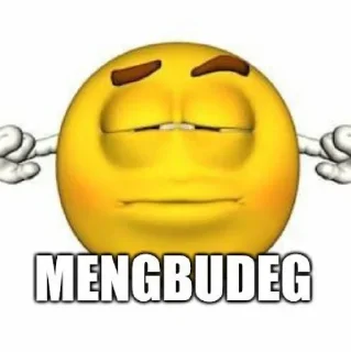 Sticker from @yorvantex meme meng meng kak