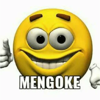 😀 emoji meng meng Telegram sticker 8 of 30