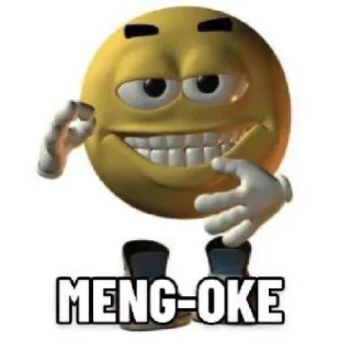 Sticker from @yorvantex meme meng meng kak