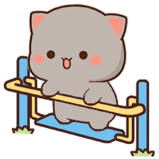🙂 emoji Peach and Goma @PeachLovesGoma Telegram sticker 5 of 25