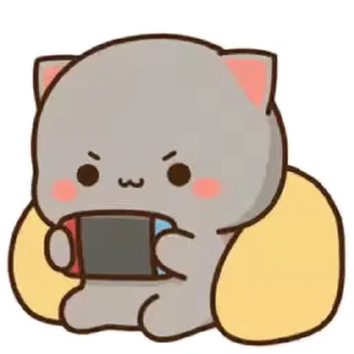 🙂 emoji Peach and Goma @PeachLovesGoma Telegram sticker 12 of 25