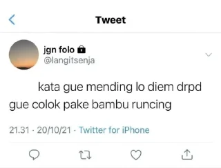 Sticker from JANGAN COLONG