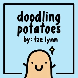 Sticker from doodlingpotatoes 🥔