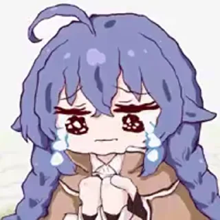 😭 emoji Aquamarine's Video Pack (@Zeroo_Twoo_Bot) 1 Telegram sticker 6 of 31