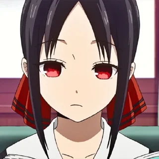 Sticker from kaguya shinomiya / @anime_sticker_pack