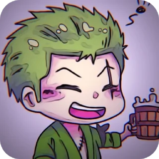Sticker from Zoro @Zoroundiety