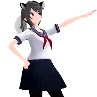 😸 emoji Ayano aishi Telegram sticker 22 of 59