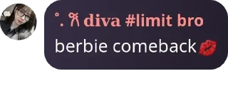 Sticker from ˚. 𐙚 𝐝𝐢𝐯𝐚 #limit bro and  pack by @QuotLyBot
