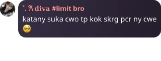 Sticker from ˚. 𐙚 𝐝𝐢𝐯𝐚 #limit bro and  pack by @QuotLyBot