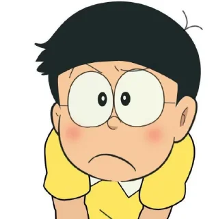 Sticker from @stickersbag 🌟 Nobita 🍃🌸