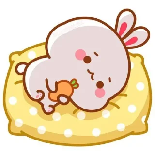 Sticker from Cute Bunny 🌸🍃 @Stickersbag