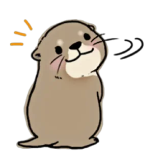Sticker from Little otter "Kawauso-san" Part 1-2 (FULL) [JPN] @WSZB_Stickers