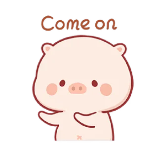 ⭐ emoji PiggyMengmeng 1 @moe_sticker_bot Telegram sticker 15 of 24