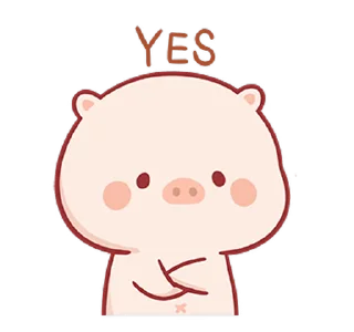 ⭐ emoji PiggyMengmeng 1 @moe_sticker_bot Telegram sticker 17 of 24