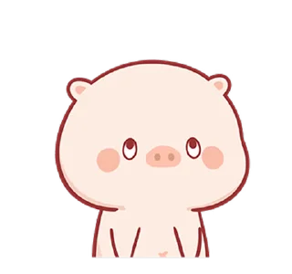 ⭐ emoji PiggyMengmeng 1 @moe_sticker_bot Telegram sticker 10 of 24