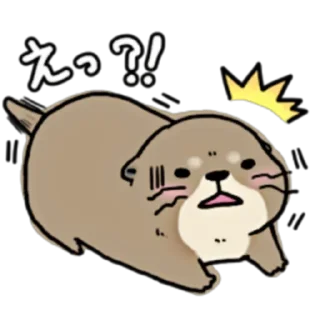 Sticker from Little otter "Kawauso-san" Part 1-2 (FULL) [JPN] @WSZB_Stickers
