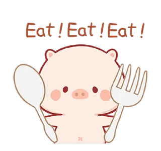 ⭐ emoji PiggyMengmeng 1 @moe_sticker_bot Telegram sticker 24 of 24
