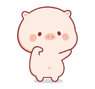 Sticker from PiggyMengmeng 1 @moe_sticker_bot