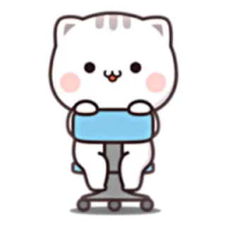 Sticker from 貓小醬 Cutie chan four [ENG] (FULL) @WSZB_Stickers