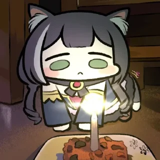 🎂 emoji kyaru cat 2 Telegram sticker 13 of 52