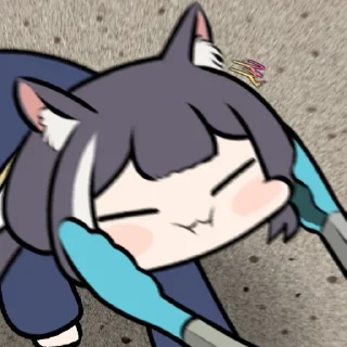 🍞 emoji kyaru cat 2 Telegram sticker 15 of 52