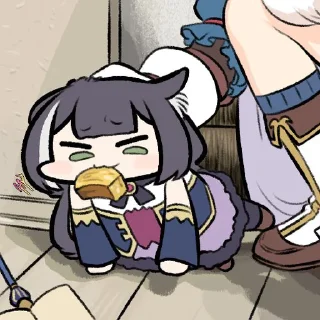 🧀 emoji kyaru cat 2 Telegram sticker 23 of 52