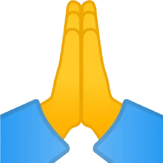 🙏 emoji @Nitesh_231's kang pack Vol.8 Telegram sticker 14 of 120