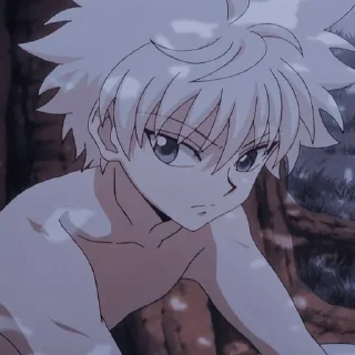 Sticker from Killua zoldyck by - @roomreq