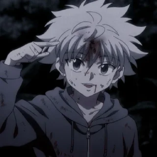 Sticker from Killua zoldyck by - @roomreq