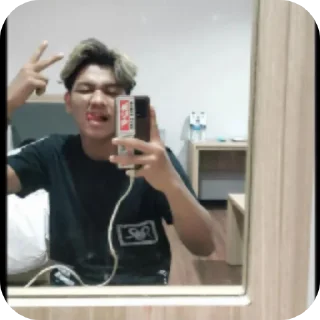 Sticker from Idiot