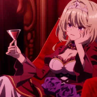 🍸 emoji @sticker_freehk ひきこまり吸血姫の悶々 pack2 Telegram sticker 17 of 50