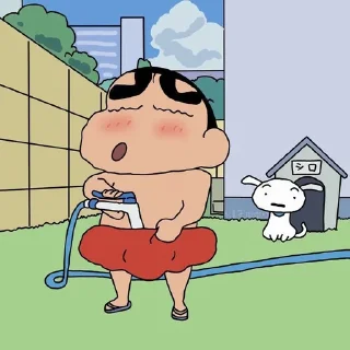 🤭 emoji @persekontoll shinchan ahh ahh Telegram sticker 6 of 47