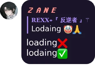 Sticker from ~ 𝐍𝗢𝐁𝗜 𝐱𝗗 </𝟑's Sticker Pack