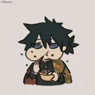 😐 emoji sumit 影 ( @Anime_universe_tg )'s Video Pack (@Itsukinakanoprobot Telegram sticker 23 of 40