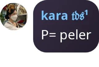 Sticker from punya kara!!
