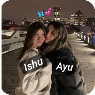 Sticker from Ishaani..💗Ayushi 🦋✨
