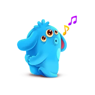 Sticker from Monster Box