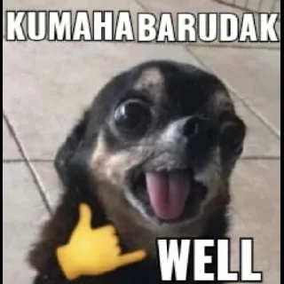 Sticker from ucup