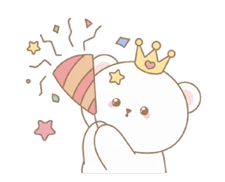 Sticker from Cute bear @deazzle