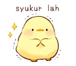 🤩 emoji Soft and cute chick(id) @deazzle Telegram sticker 20 of 40