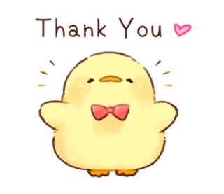 🥰 emoji Soft and cute chick(id) @deazzle Telegram sticker 17 of 40