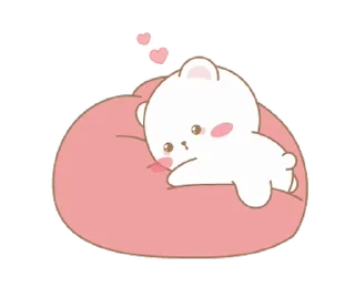 Sticker from Cute bear @deazzle